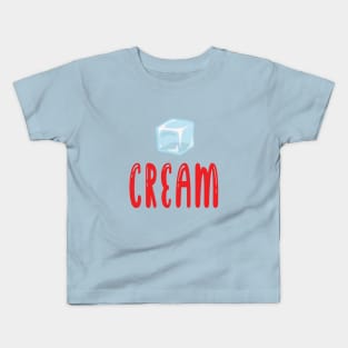 Ice cream, ice cube Kids T-Shirt